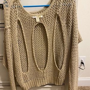 Cropped sweater